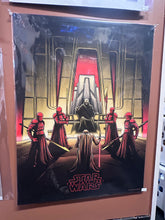 Load image into Gallery viewer, STAR WARS “ Darkness Rises And Light To Meet It (Variant)” Art Print By Dan Mumford with COA
