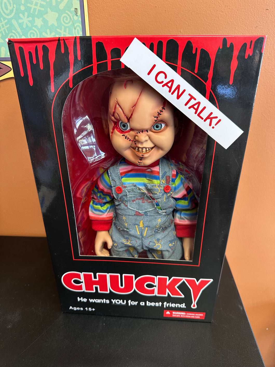 MEZCO MDS MEGA SCALE BRIDE OF CHUCKY TALKING DOLL