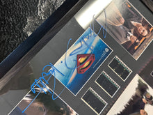 Load image into Gallery viewer, Superman Light Up Film Cell Brandon Routh AUTOGRAPHED Framed Art
