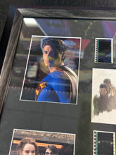 Load image into Gallery viewer, Superman Light Up Film Cell Brandon Routh AUTOGRAPHED Framed Art
