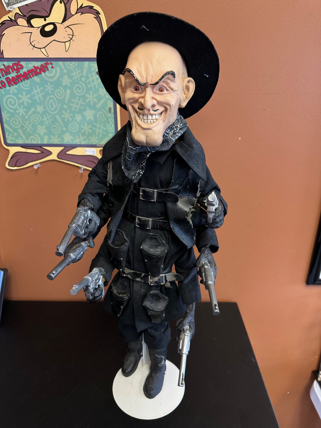 Full Moon Puppet Master Six Shooter Prop Replica Doll /500 Preowned Read Details