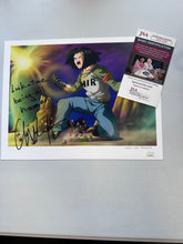 Load image into Gallery viewer, Dragonball Android 17 Art Autographed by Chuck Huber JSA
