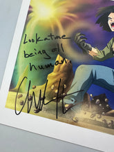 Load image into Gallery viewer, Dragonball Android 17 Art Autographed by Chuck Huber JSA
