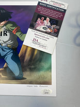 Load image into Gallery viewer, Dragonball Android 17 Art Autographed by Chuck Huber JSA
