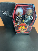 Load image into Gallery viewer, LIVING DEAD DOLLS LDD SPENCERS AMERICAN GOTHIC 2 PACK PREOWNED

