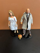 Load image into Gallery viewer, NECA Halloween II Dr. Loomis &amp; Laurie Strode Clothed Figures Preowned
