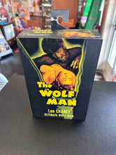 Load image into Gallery viewer, NECA THE WOLFMAN  ULTIMATE BLACK &amp; WHITE 7” BOXED ACTION FIGURE BOX DMG
