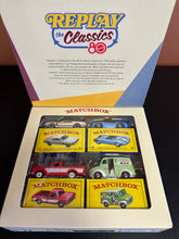 Load image into Gallery viewer, Mattel Matchbox Replay the Classics Gift Pack 4 Cars Sealed
