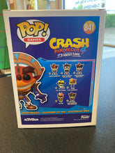Load image into Gallery viewer, FUNKO POP Crash Bandicoot 4 Crash Bandicoot In Mask Armor 841 Funko 2021 Conv. Exclusive
