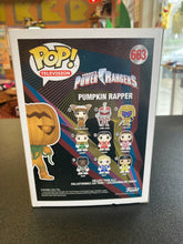 Load image into Gallery viewer, FUNKO POP Power Rangers Pumpkin Rapper 663 GameStop Exclusive
