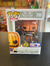 Load image into Gallery viewer, FUNKO POP Hello Neighbor Neighbor Pumpkinhead 266 Toys R Us exclusive
