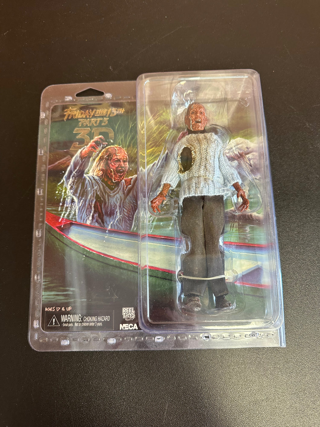 NECA FRIDAY THE 13th PART 3 3D PAMELA VOORHEES CLOTHED FIGURE