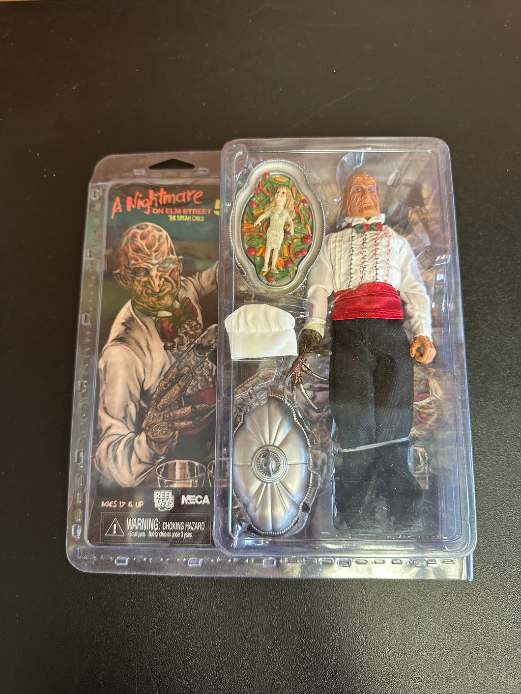 NECA NIGHTMARE ON ELM STREET DREAM CHILD 5 FREDDY KRUEGER CLOTHED FIGURE