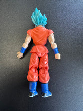 Load image into Gallery viewer, Bandai Dragonball Super Dragon Stars SS Blue Goku 7” Figure Only Missing Belt
