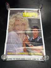 Load image into Gallery viewer, David Naughton and Barbara Crampton KIDNAPPED Promotional Movie Poster
