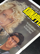 Load image into Gallery viewer, David Naughton and Barbara Crampton KIDNAPPED Promotional Movie Poster
