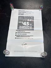 Load image into Gallery viewer, David Naughton and Barbara Crampton KIDNAPPED Promotional Movie Poster
