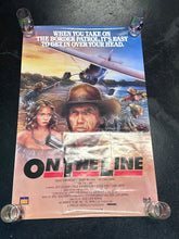 Load image into Gallery viewer, ON THE LINE Promotional Videocassette Poster
