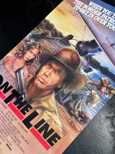 Load image into Gallery viewer, ON THE LINE Promotional Videocassette Poster
