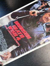 Load image into Gallery viewer, BRONSON DEATH WISH 4 The Crackdown Promotional Movie Poster
