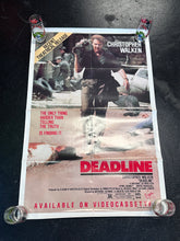 Load image into Gallery viewer, DEADLINE Christopher Walker Promotional Videocassette Poster

