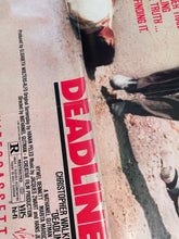 Load image into Gallery viewer, DEADLINE Christopher Walker Promotional Videocassette Poster
