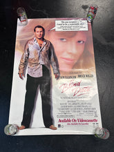 Load image into Gallery viewer, Kim Basinger and Bruce Willis BLIND DATE Promotional Movie DAMAGED Poster

