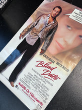 Load image into Gallery viewer, Kim Basinger and Bruce Willis BLIND DATE Promotional Movie DAMAGED Poster

