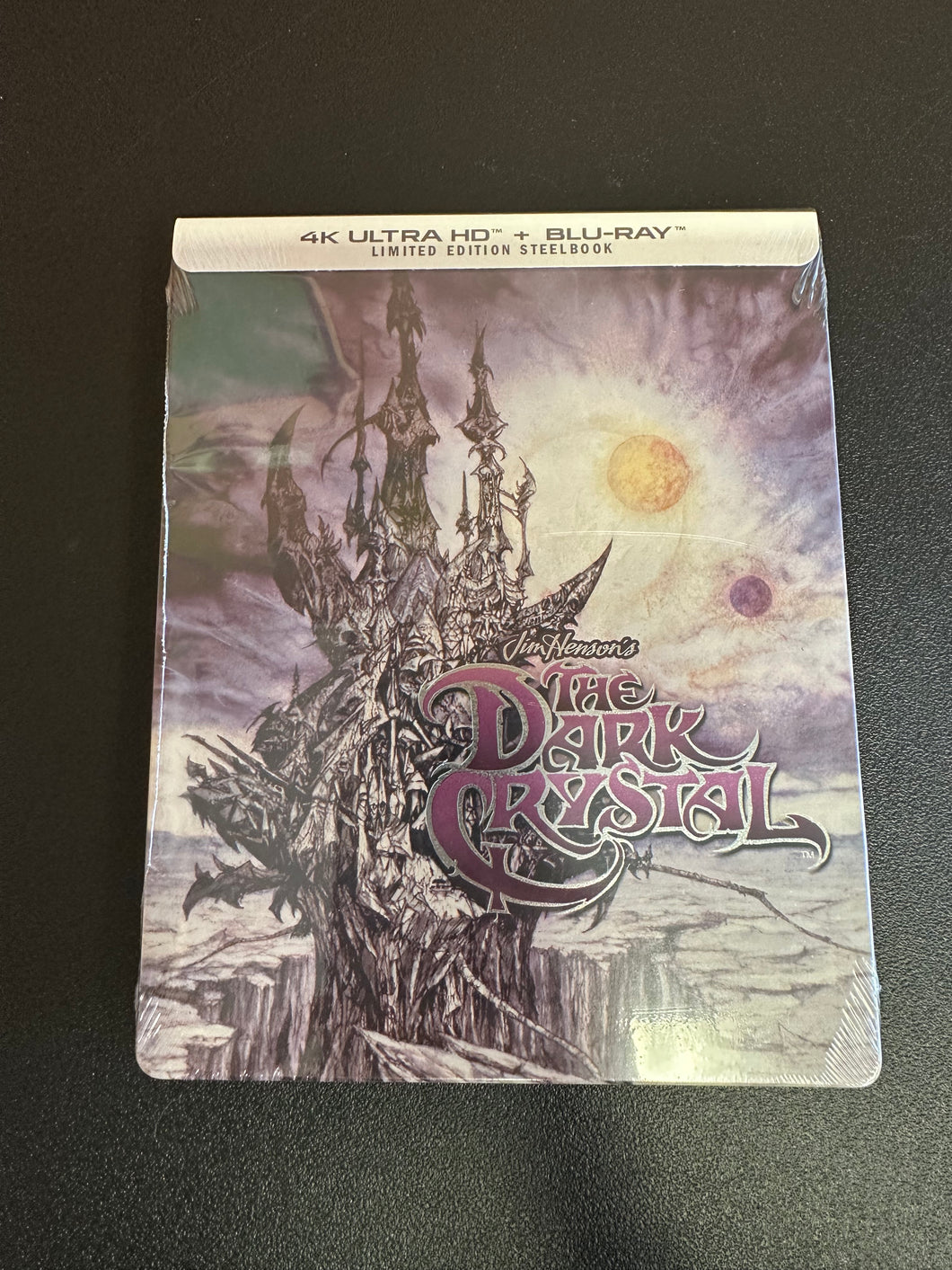 Jim Henson’s The Dark Crystal 4K Ultra HD + Blu-Ray Limited Edition Steelbook New Sealed