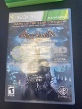 Load image into Gallery viewer, XBOX 360 Platinum Hits Batman Arkham Asylum

