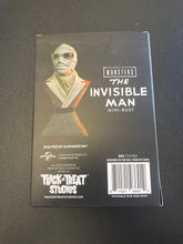 Load image into Gallery viewer, UNIVERSAL MONSTERS The Invisible Man Mini Bust
