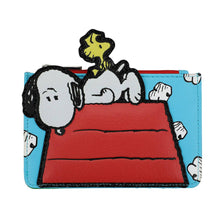 Load image into Gallery viewer, Peanuts 3D Snoopy &amp; Woodstock Character Art Women's Card Wallet
