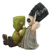 Load image into Gallery viewer, Pinhead Monster Mad Stitch Love Frankenstein and Bride
