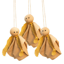 Load image into Gallery viewer, 3/Set, Fabric Ghost Ornaments
