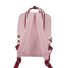 Load image into Gallery viewer, Demon Slayer Logo Cotton Canvas Women's Pink Mini Backpack
