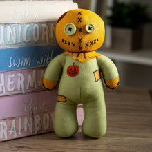 Load image into Gallery viewer, Pinheads Stuffed Pumpkin Plush Trick or Treat
