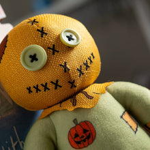 Load image into Gallery viewer, Pinheads Stuffed Pumpkin Plush Trick or Treat
