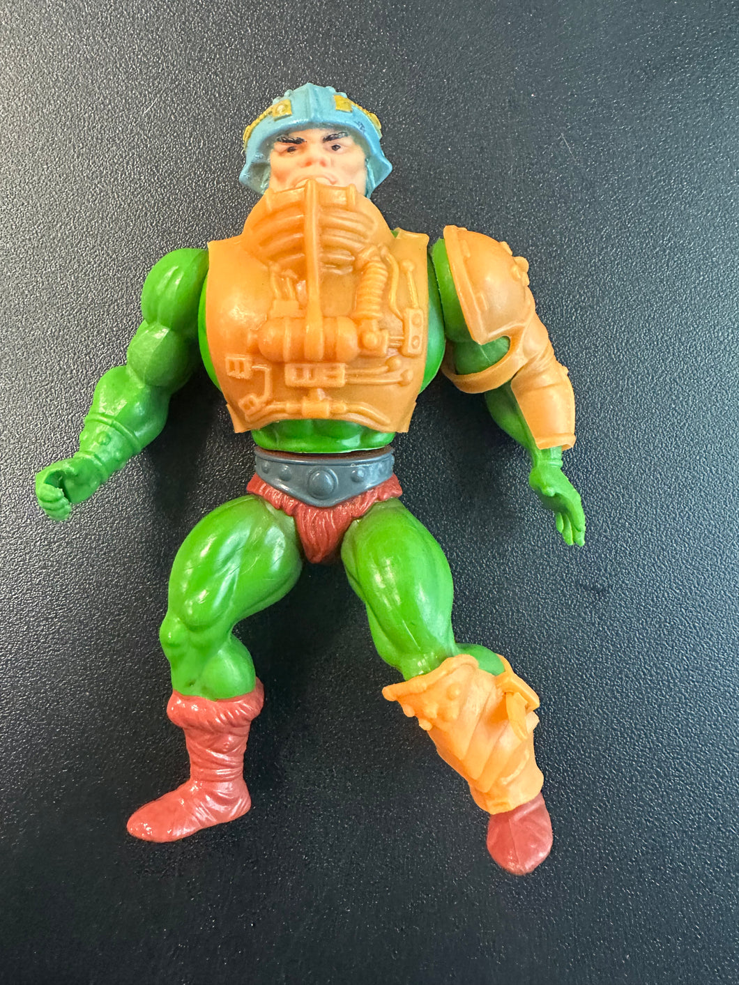 Mattel MOTU 1981 Loose Man At Arms Soft Head Figure