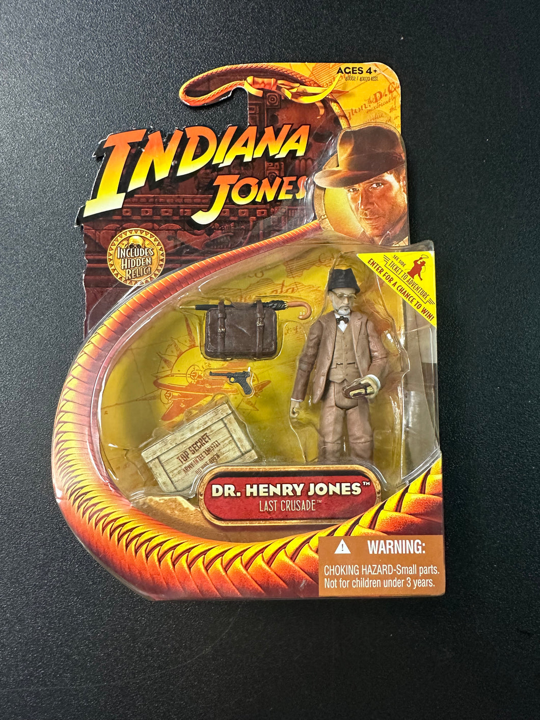 Indiana Jones Last Crusade Dr. Henry Jones Figure New Sealed