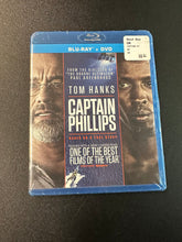 Load image into Gallery viewer, TOM HANKS CAPTAIN PHILLIPS [BluRay + DVD] NEW SEALED
