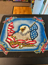 Load image into Gallery viewer, HARLEY DAVIDSON MADE IN AMERICA BALD EAGLE BANDANA PREOWNED
