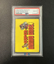 Load image into Gallery viewer, TOPPS 1989 NINTENDO SUPER MARIO BROS. GAME TIP STICKERS #9 PSA GRADED 10
