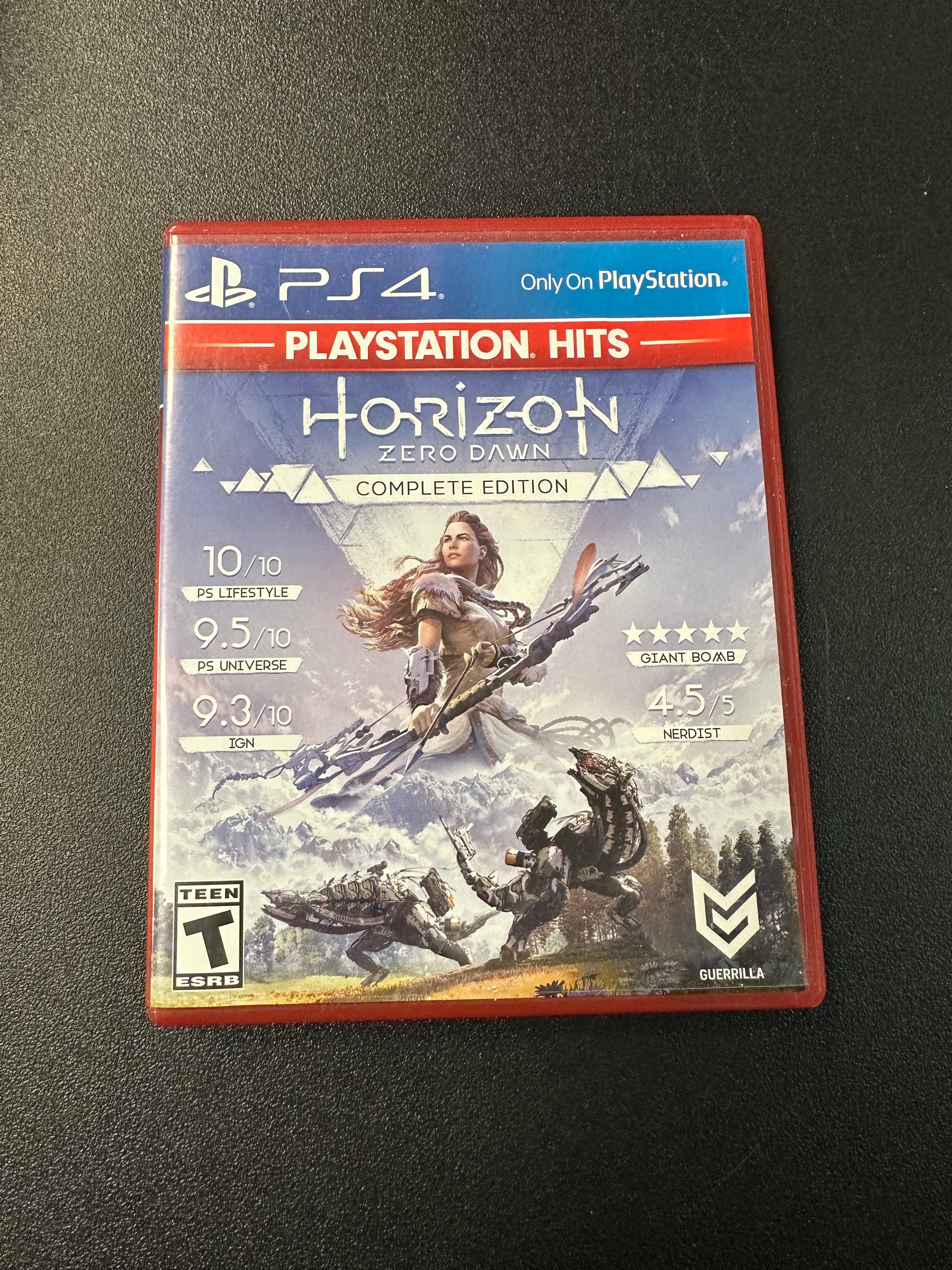 PLAYSTATION 4 PS4 HITS HORIZON ZERO DAWN COMPLETE EDITION PREOWNED