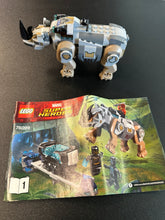 Load image into Gallery viewer, LEGO #76099 MARVEL SUPER HEROES RHINO ONLY WITH 2 MANUALS
