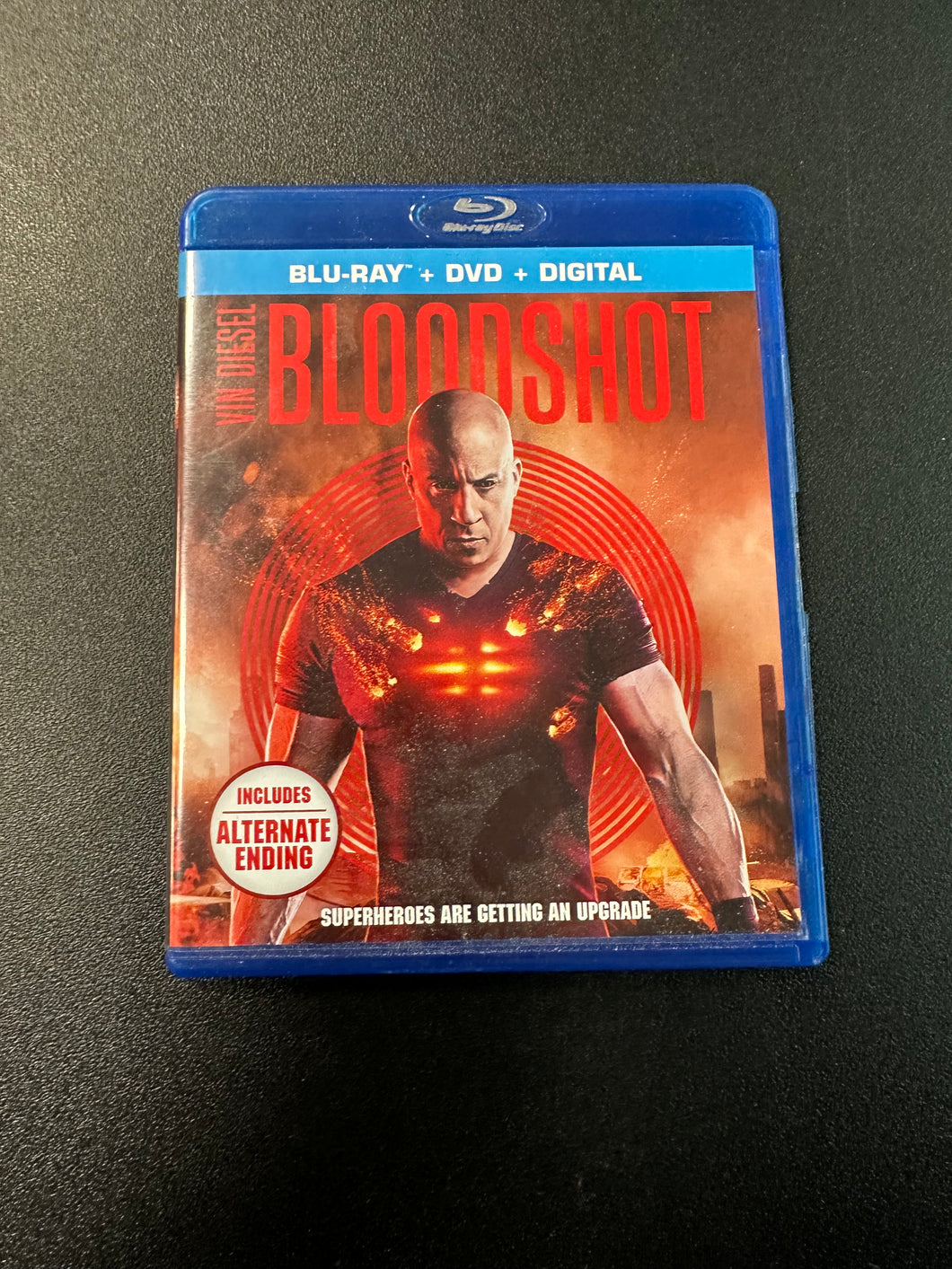 BLOODSHOT VIN DIESEL [BluRay + DVD] PREOWNED