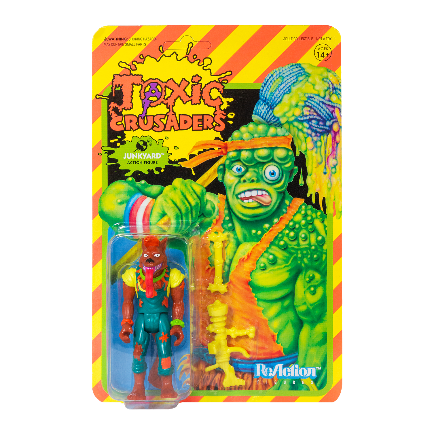 Toxic Crusaders Junkyard Reaction Action Figure – Hitchhiker Toys