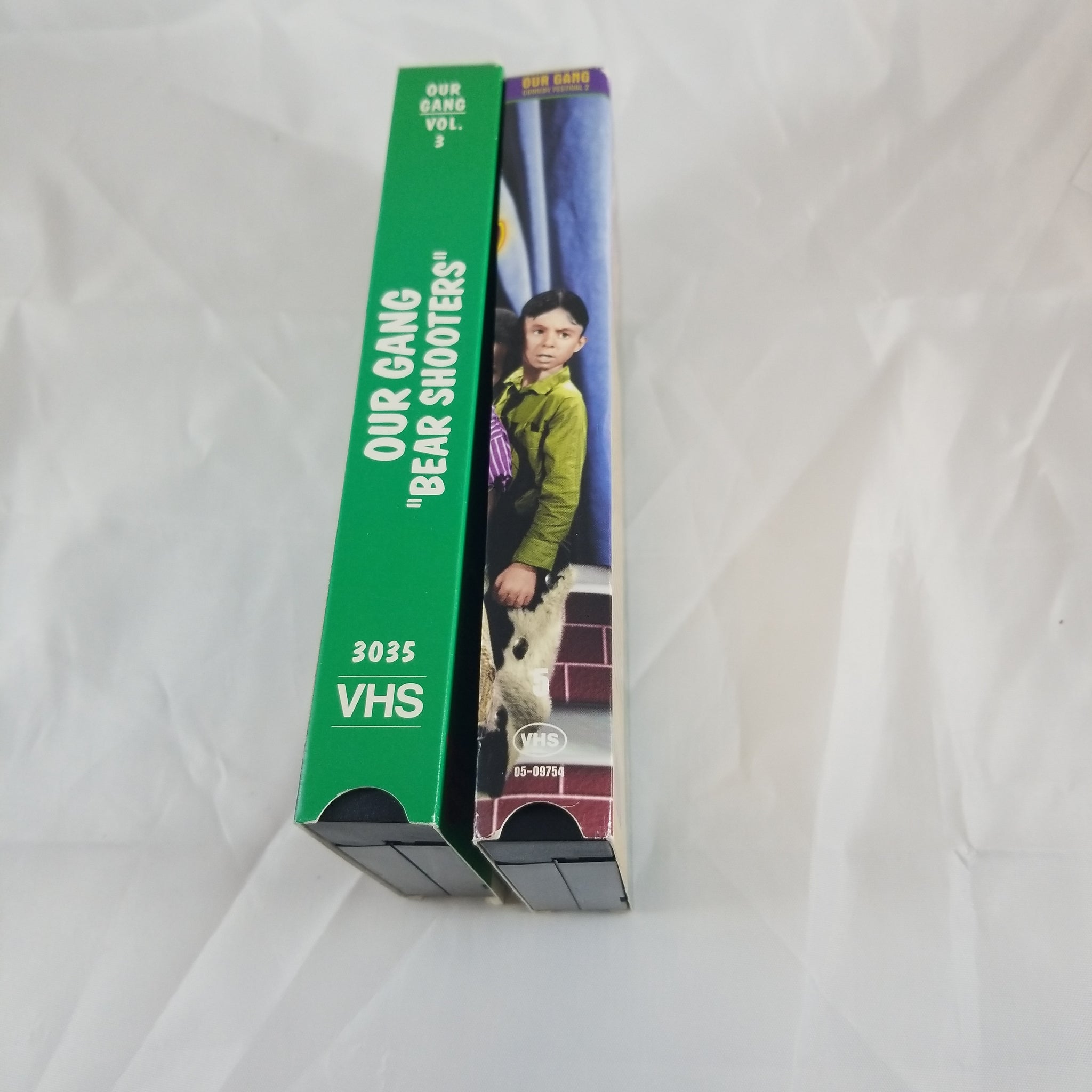 Our Gang Volume 3 Bear Shooters Little Rascals VHS Lot of 2