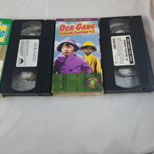 Load image into Gallery viewer, Our Gang Volume 3 Bear Shooters Little Rascals VHS Lot of 2

