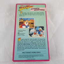 Load image into Gallery viewer, Disney&#39;s Duck Tales Accidental Adventures - Cartoon VHS Tape
