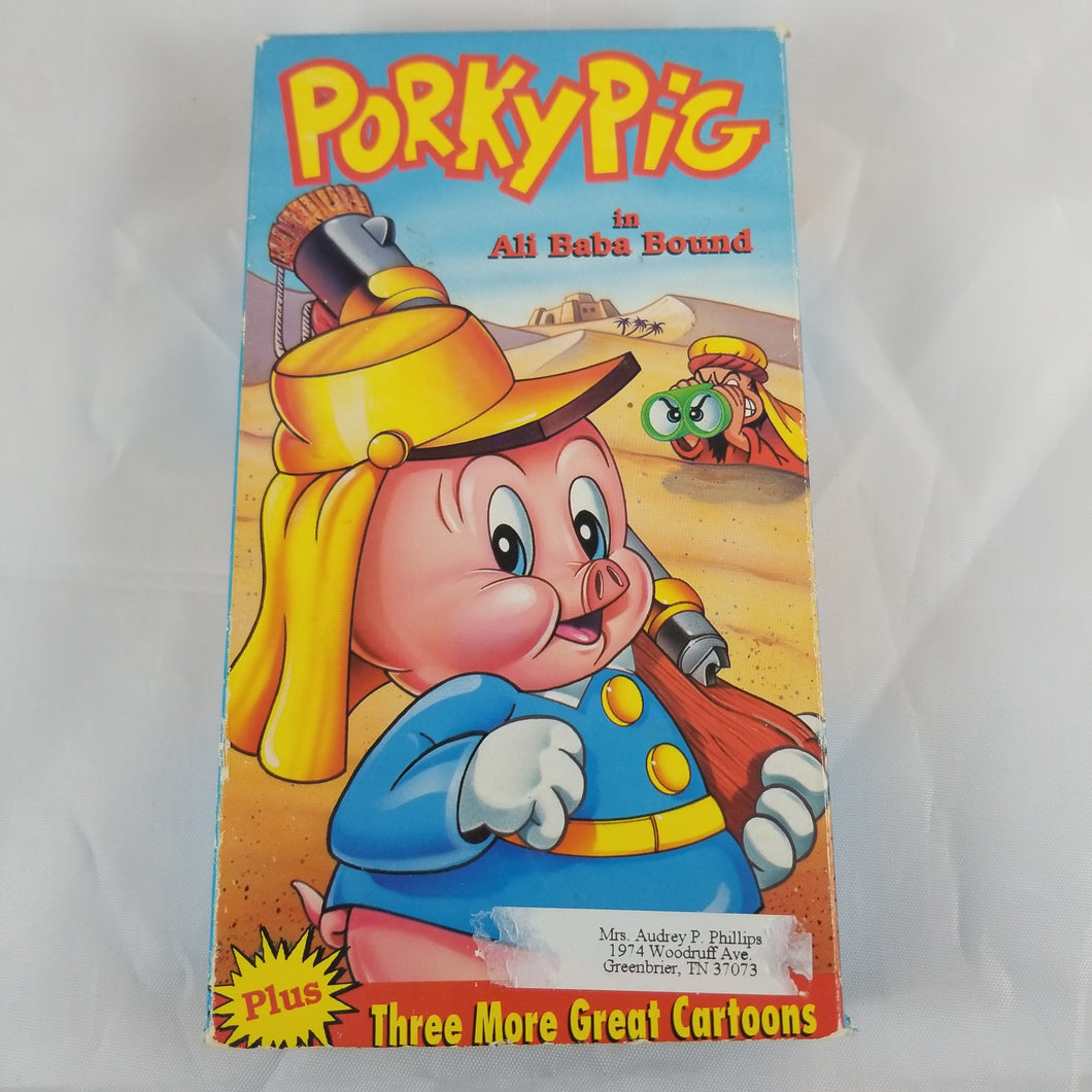 Porky Pig in Ali Baba Bound (VHS) Cartoon Classic
